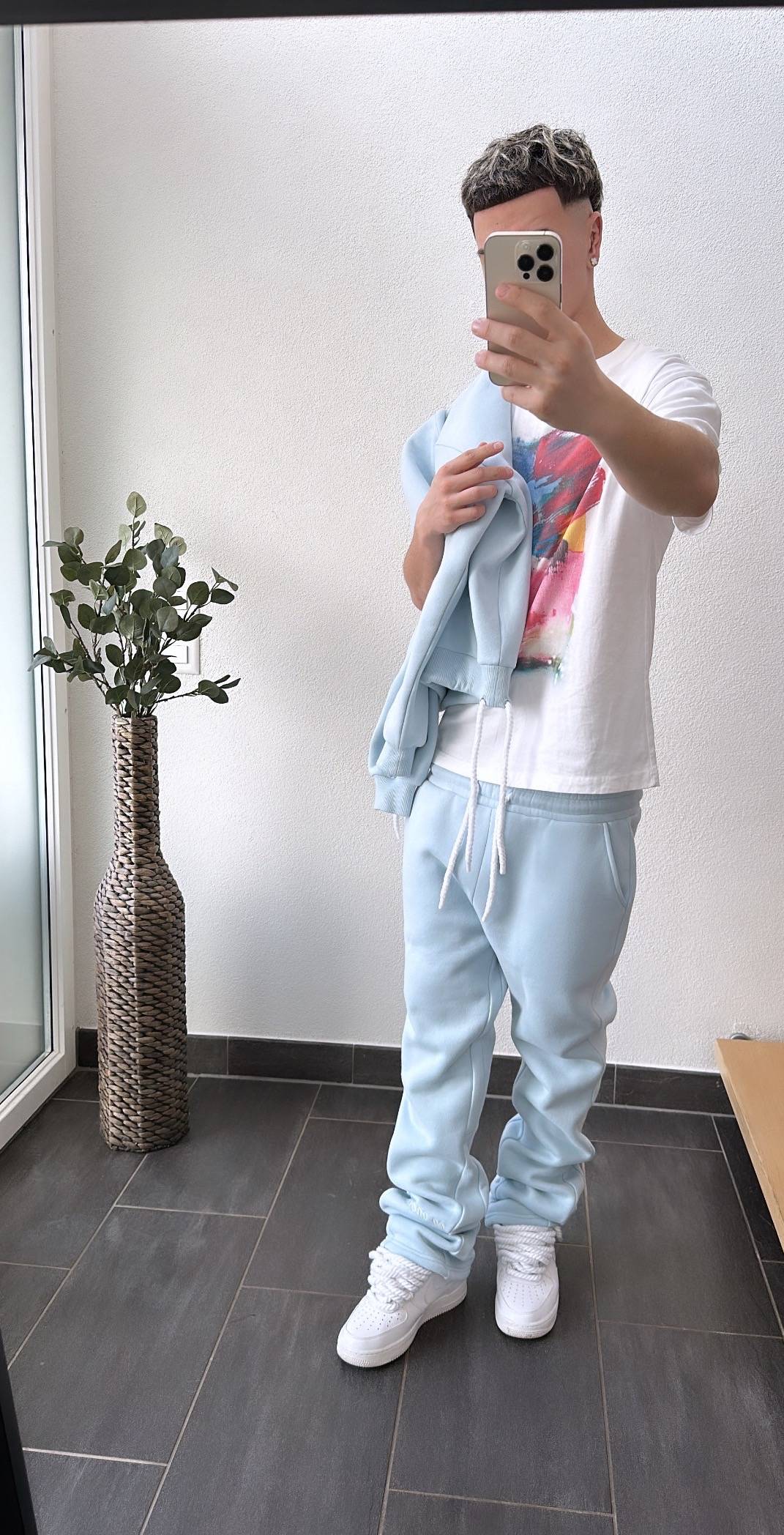 SKY BLUE TRACKSUIT
